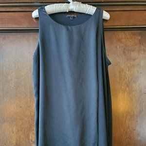 Banana Republic Black Sleeveless Layer Top